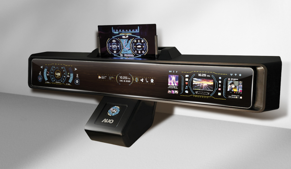 js3333线路检测中心(上海)有限公司Micro LED沉浸式车舱显示方案结合 可卷式、可伸缩的Micro LED应用并可呈现不同的质感纹路，展现人性化设计