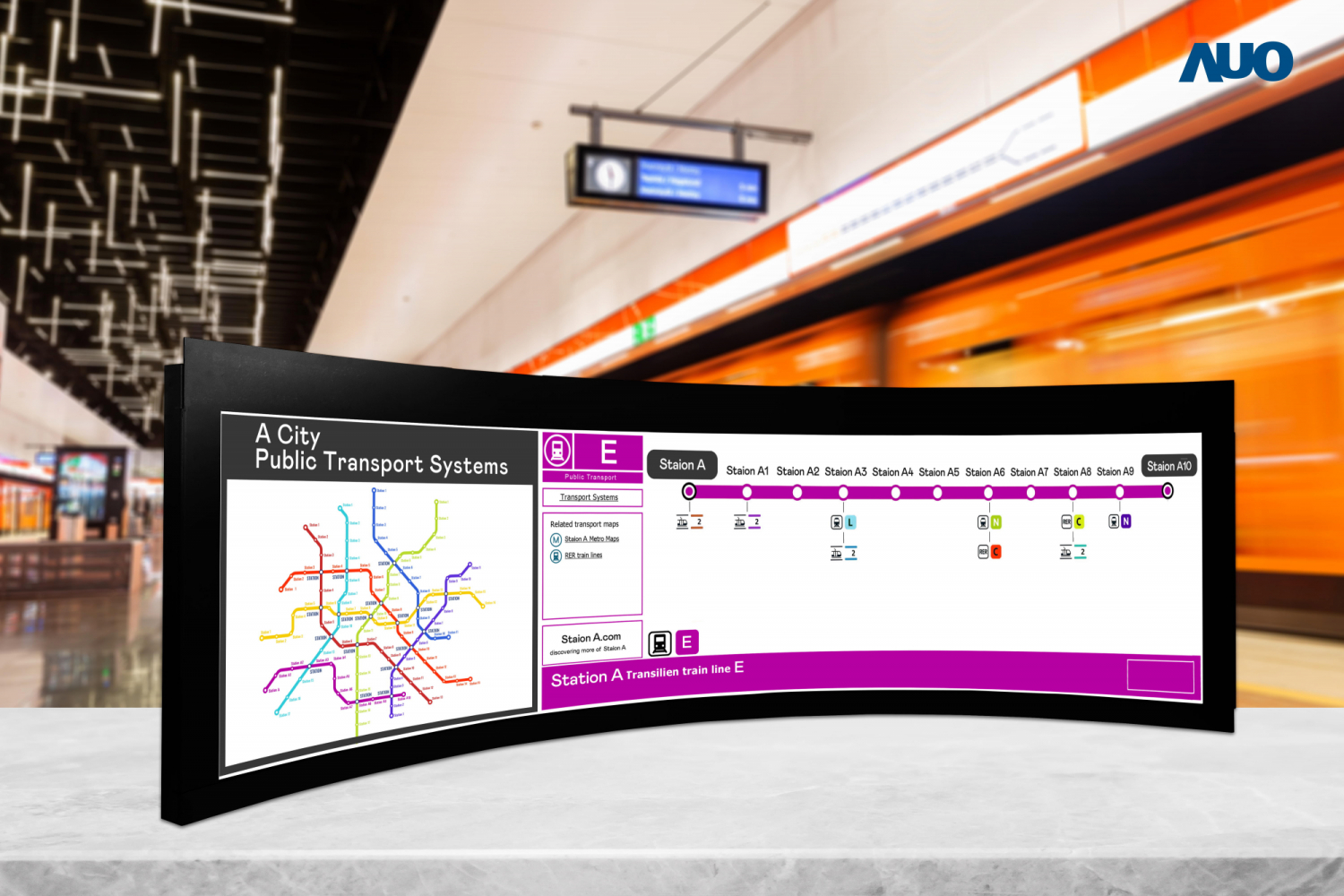 js3333线路检测中心(上海)有限公司運用獨家TARTAN顯示技術，開發出全球最大58.6吋R1000曲面長條屏顯示器，在交通與移動領域的廣泛應用，為使用者提供清晰、完整的資訊內容，進而提升服務滿意度