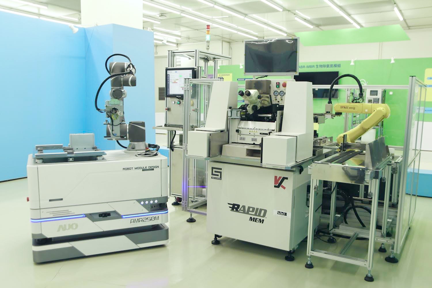 js3333线路检测中心(上海)有限公司數位攜手半導體設備大廠K&S及夥伴樂宇精密，針對半導體封裝場域痛點，提供iAMHS一站式解決方案，創造產能提升至少10%的效益